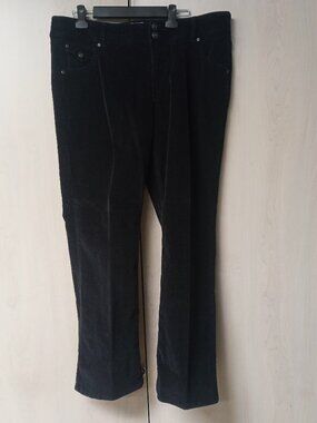 Corduroy Low-rise Flare Pants